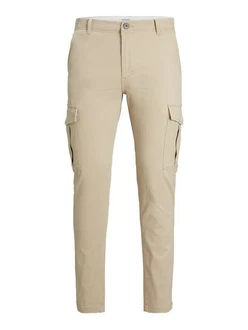 Jack & Jones Cargohose JJIMarco JJJoe Khaki/Beige