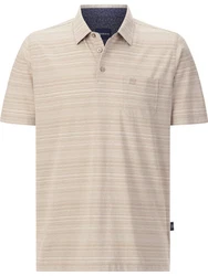 Babista Poloshirt TRENZIO mit Seitenschlitze für Komfort beige