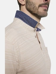 Babista Poloshirt TRENZIO mit Seitenschlitze für Komfort beige