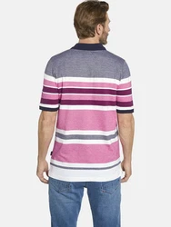 Babista Poloshirt TORINELLA rot gestreift