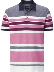 Babista Poloshirt TORINELLA rot gestreift