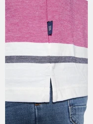 Babista Poloshirt TORINELLA rot gestreift