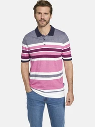 Babista Poloshirt TORINELLA rot gestreift