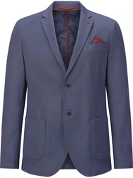 Babista Jerseysakko ZANLO mit mehreren Taschen blau
