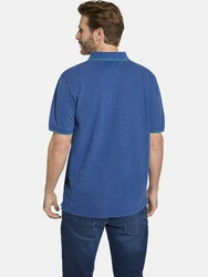 Babista Poloshirt ELZIANO mit Seitenschlitzen blau