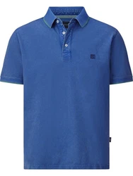 Babista Poloshirt ELZIANO mit Seitenschlitzen blau