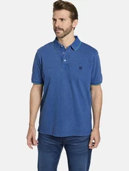 Babista Poloshirt ELZIANO mit Seitenschlitzen blau