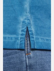 Babista Poloshirt TERLINO im Used-Look Hellblau/Blau