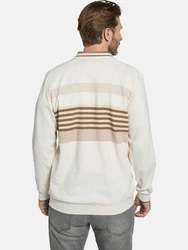 Babista Sweatshirt MODASTIL mit Troyer-Kragen wollwei