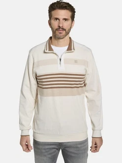 Babista Sweatshirt MODASTIL mit Troyer-Kragen Babista Sweatshirt MODASTIL mit Troyer-Kragen