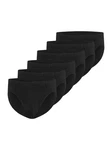 uncover by SCHIESSER Minislip UNCOVER Cotton Schwarz/Dunkelgrau