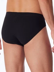 uncover by SCHIESSER Minislip UNCOVER Cotton Schwarz/Dunkelgrau