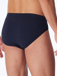 uncover by SCHIESSER Minislip UNCOVER Cotton Dunkelblau/Schwarz