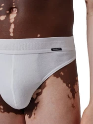 Skiny Slip Herren Brasil Slip Retro Weiß