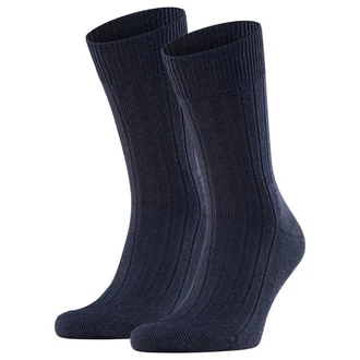 FALKE Kurzsocken 2er Pack - Teppich im Schuh Dunkelblau/Lila/Blau FALKE Kurzsocken 2er Pack - Teppich im Schuh Dunkelblau/Lila/Blau