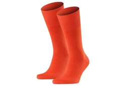 FALKE Kurzsocken Herren Socken 2er Pack Airport Orange