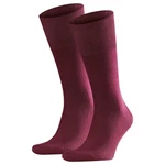 FALKE Kurzsocken Herren Socken 2er Pack Airport Lila/Rosa/Dunkelrot FALKE Kurzsocken Herren Socken 2er Pack Airport Lila/Rosa/Dunkelrot