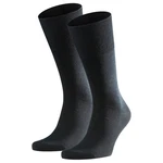FALKE Kurzsocken Herren Socken 2er Pack Airport Schwarz/Dunkelblau/Grau/Blau FALKE Kurzsocken Herren Socken 2er Pack Airport Schwarz/Dunkelblau/Grau/Blau