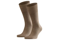 FALKE Kurzsocken Herren Socken 2er Pack Airport Khaki/Grau/Beige/Braun