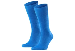 FALKE Kurzsocken Herren Socken 2er Pack Airport Blau