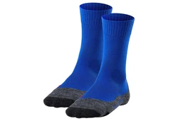 FALKE Kurzsocken Herren Trekking Socken TK2 (2er Pack) Blau/Hellblau