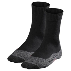 FALKE Kurzsocken Herren Trekking Socken TK2 (2er Pack) Schwarz
