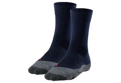 FALKE Kurzsocken Herren Trekking Socken TK2 (2er Pack) Dunkelblau/Blau