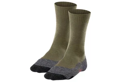 FALKE Kurzsocken Herren Trekking Socken TK2 (2er Pack) Dunkelgrün