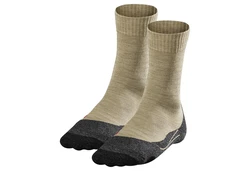 FALKE Kurzsocken Herren Trekking Socken TK2 (2er Pack) Khaki/Beige/Dunkelgrün/Braun
