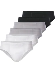 Babista Slip VERANETTI 6-St (6) schwarz/wei