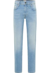 MUSTANG Straight-Jeans Washington Hellblau/Blau