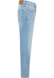 MUSTANG Straight-Jeans Washington Hellblau/Blau