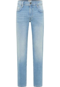 MUSTANG Straight-Jeans Washington Hellblau/Blau