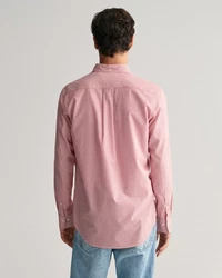 Gant Langarmhemd REG POPLIN BANKER SHIRT Rosa/Rot