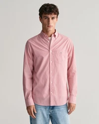 Gant Langarmhemd REG POPLIN BANKER SHIRT Rosa/Rot