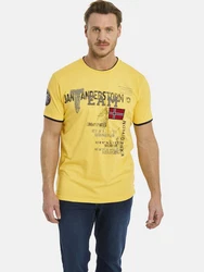 Jan Vanderstorm T-Shirt SLVE Gelb