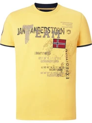 Jan Vanderstorm T-Shirt SLVE Gelb