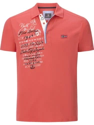 Jan Vanderstorm Poloshirt JANO Rot/Rosa