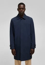 HECHTER PARIS Langmantel Dunkelblau/Blau