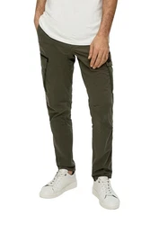 s.Oliver Hose Dunkelgrün/Khaki