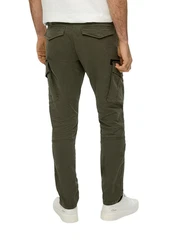 s.Oliver Hose Dunkelgrün/Khaki