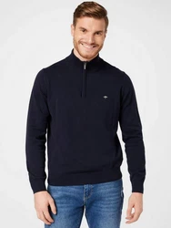 FYNCH-HATTON Strickpullover Dunkelblau/Blau