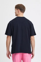 TheJoggConcept T-Shirt JCMMSILAS LOGO TSHIRT Dunkelblau