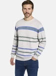 Babista Strickpullover AVENELLO mit Querstreifen beige