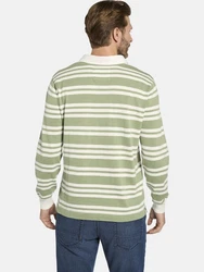 Babista Strickpullover ALERIO grn gestreift