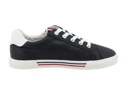 Romika Softrelax Halbschuh Schnürschuh Dunkelblau/Schwarz/Hellblau
