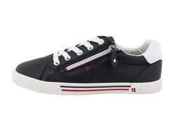 Romika Softrelax Halbschuh Schnürschuh Dunkelblau/Schwarz/Hellblau