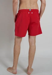CECEBA Badeshorts Authentic Beachwear Rot/Dunkelrot