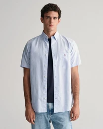 Kurzarmhemd REG OXFORD SHIRT -Stickerei