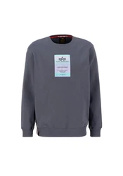 Alpha Industries Sweater Rainbow Refl. Label Regenbogen